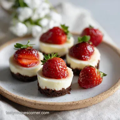 Deviled Strawberries: Creamy Cheesecake Bites in 15 Minutes Recipe Card