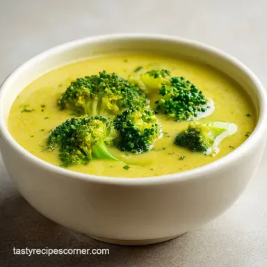 Easy Keto Low Carb Soup for 4 Servings Recipe Card