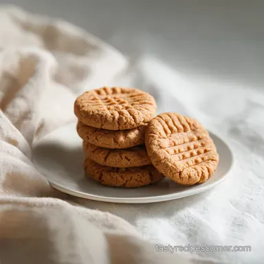 Easy Keto Peanut Butter Cookies in 22 Minutes Recipe Card