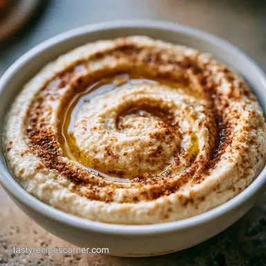 Fast Hummus Plate in 15 Minutes Recipe Card