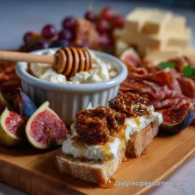 Best New Years Eve Charcuterie Board Idea with Fig: Balanced Feast Recipe Card
