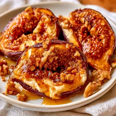 Figs Stuffed With Goat Cheese with Honey