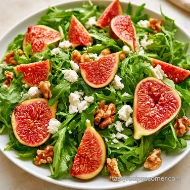 Fresh Fig Arugula Salad in 20 Minutes
