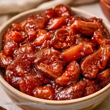 Fig Jam with Vanilla Bean Recipe Card