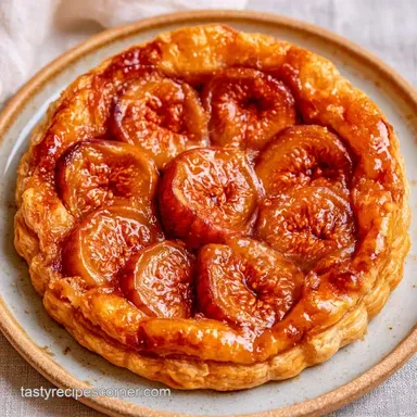 Fresh Fig Tart with Puff Pastry Recipe Card