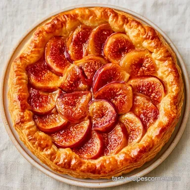 Fresh Fig Tart with Puff Pastry