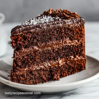 German Chocolate Cake: Total Time 55 Min Recipe Card