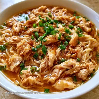 Ginger Chicken Noodle Soup in 40 Minutes