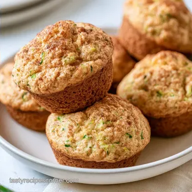 Gluten Free Zucchini Muffins in 50 Minutes