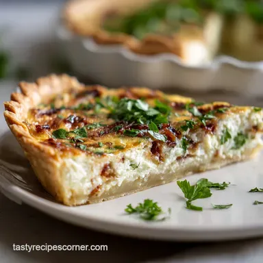 Grandmas Best Christmas Quiche Recipe Baked