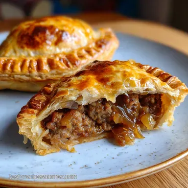 Ground Sausage Recipes for Dinner: Hearty Cheddar Onion Pasties