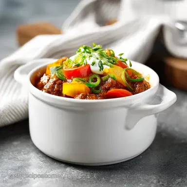 American Goulash in 45 Minutes: A Hearty One-Pot Dinner Recipe Card