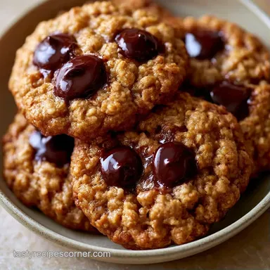 High Fiber Chip Cookies with Almond Flour Recipe Card