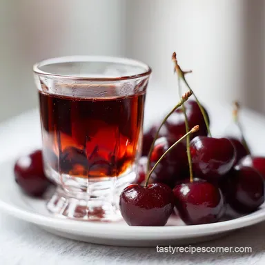 Cherry Liqueur Recipe with Vodka | For 34 Servings Recipe Card