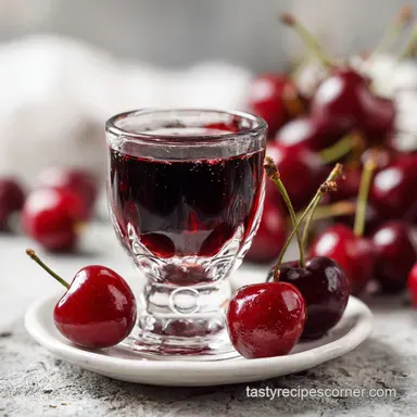 Cherry Liqueur Recipe with Vodka | For 34 Servings