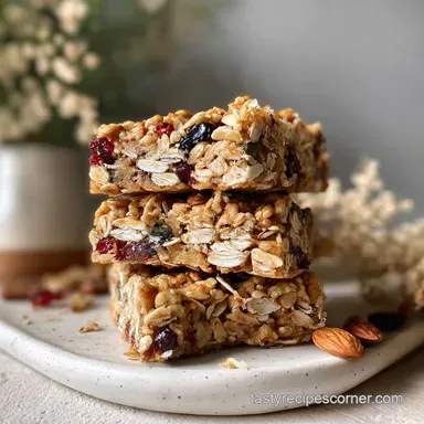 Homemade Granola Bars Ready in 30 Min Recipe Card