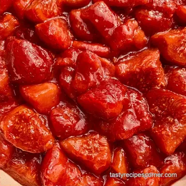 Strawberry Fig Jam in 35 Minutes