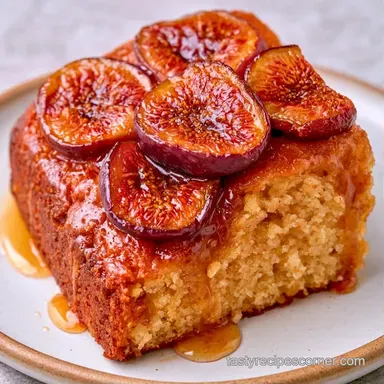 Honey Fig Cake with Almond Flour Recipe Card