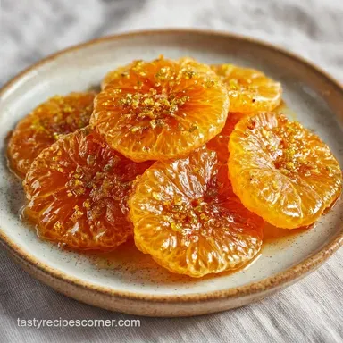 Honey Glazed Mandarin Oranges in 20 Min