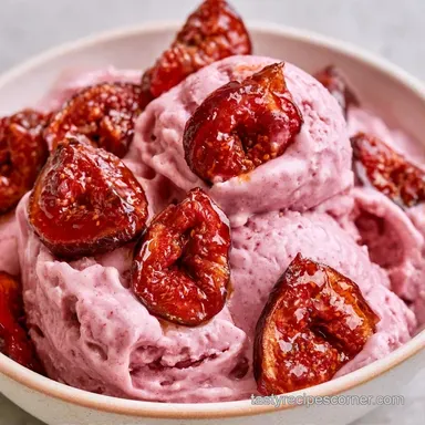 Honey Roasted Fig Ice Cream in 30 Minutes Recipe Card