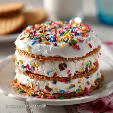 Ice Cream Sandwich Cake for 15 Servings