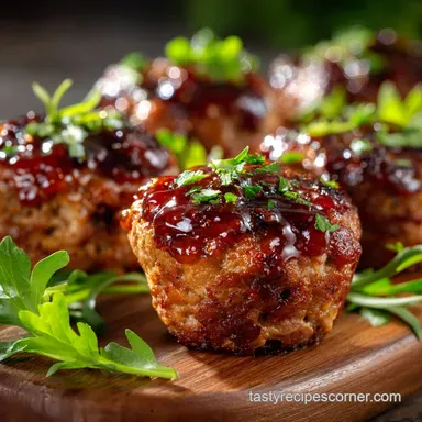 Mini Meatloaf Muffins: Quickest Glazed Individual Recipe