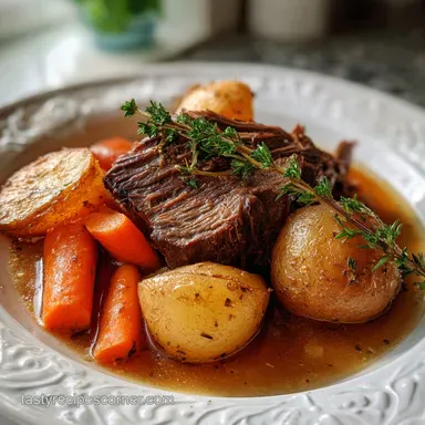 Best Instant Pot Pot Roast Recipe - Instant Pot Recipe Card