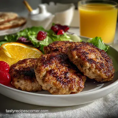 Beef Sausage Breakfast: Juicy Patties in 25 Minutes