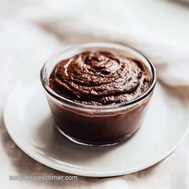 Velvety Keto Chocolate Dessert for 4 Recipe Card