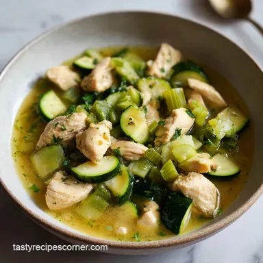 Keto Chicken Soup in 50 Minutes