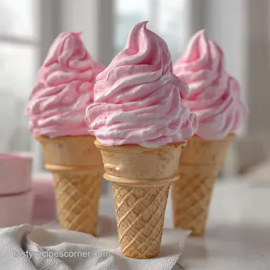 Key Lime Mallow Cones for 12 Servings