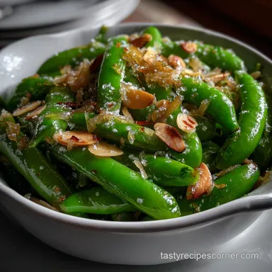 Sugar Snap Pea Recipe: 10-Minute Lemon Garlic Side Dish