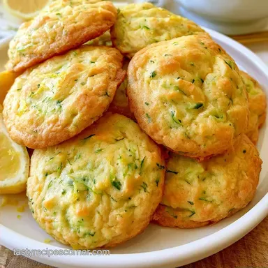 Lemony Zucchini Cookies in 27 Minutes
