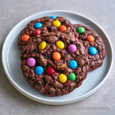 MM Game Day Treat with Chocolate: Fudgy Recipe Card