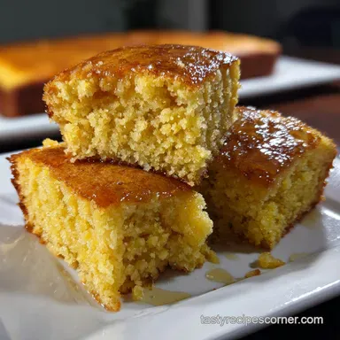 Sweet Cornbread: Moist, Tender, and Easy Recipe Recipe Card