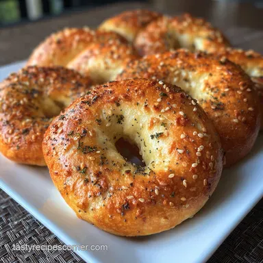 New York Bagels Recipe | Authentic Barley Malt Recipe Card