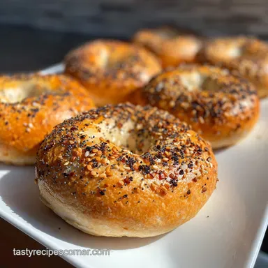 New York Bagels Recipe | Authentic Barley Malt