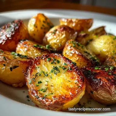 Oven Roasted Baby Potatoes: Crispy Baked Side Dish