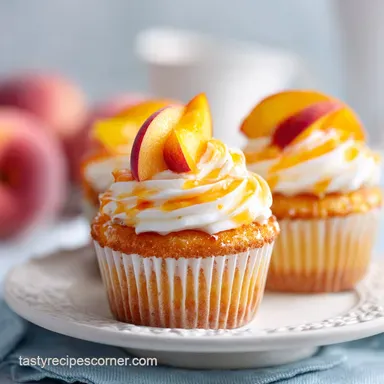 Peach Bellini Cupcakes Recipe | 42 Min Total