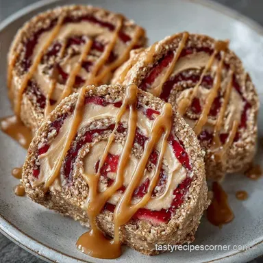 Peanut Butter Strawberry Rollup in 12 Min
