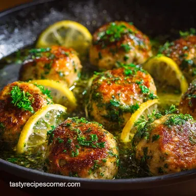Chicken Meatballs: The Golden Standard for Moist Lemon-Herb Flavour Recipe Card