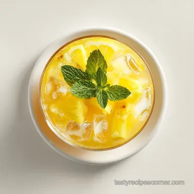 Pineapple Bourbon Lemonade Recipe in 5 Minutes Recipe Card