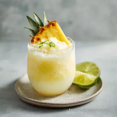 Pineapple Coconut Margarita in 5 Minutes