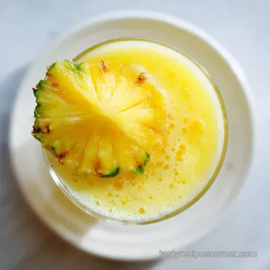 Pineapple Limoncello Prosecco Cocktail in 5 Minutes