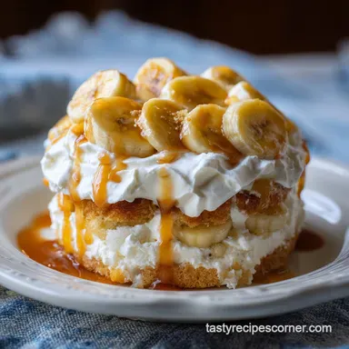 Banana Pudding Recipe for 6 Servings Recipe Card