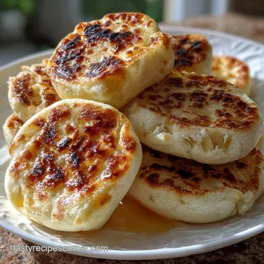 Sourdough English Muffins: Master Nooks Crannies