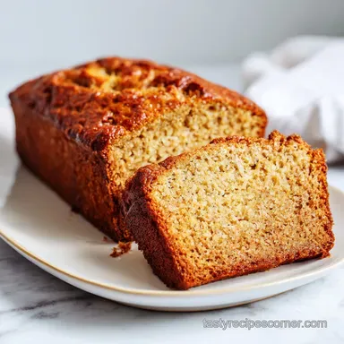 Protein Banana Bread with Greek Yogurt