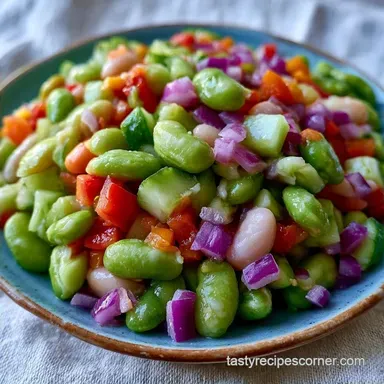 Protein Bean Salad for Meal Prep
