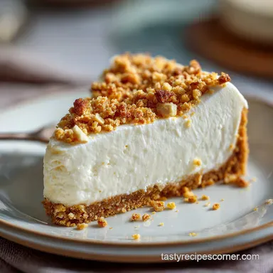 Protein Cheesecake Recipe for 8 Slices Recipe Card