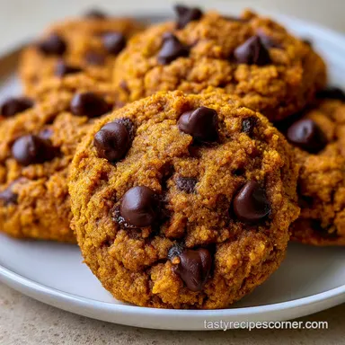 Pumpkin Chocolate Chip Cookies in 27 Min Recipe Card